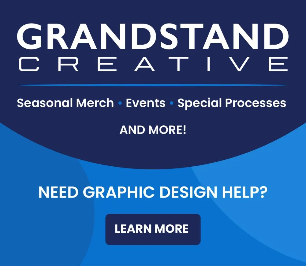Banner the showcases Grandstand Creative which is the award winning creative division of Grandstand.