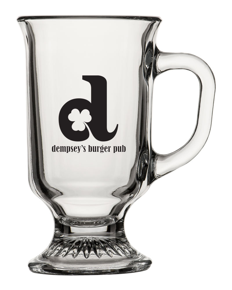 Anchor Hocking Customizable Glass Cafe Mug - 16 oz mug