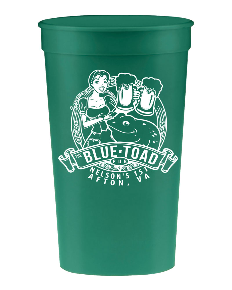 Printed Big Game Stadium Cups (16 Oz., Screen Print)