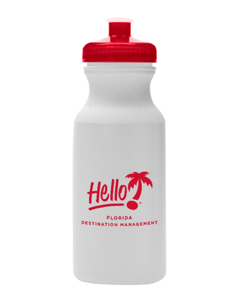 GrandTies 20oz Travel Water Bottle - White