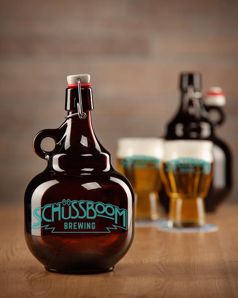 2L Flip Top Palla Growler - Case of 6 | MoreBeer!