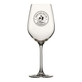Set of 2 ~ Chef & Sommelier Monogrammed P Tulip Wine Glasses ~ 8