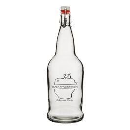 Clear EZ Cap Bottles w/ Swing Top - 16 oz