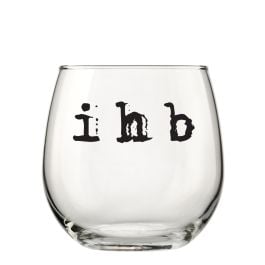 Libbey Stemless Red Wine Glasses, Set of 8 16.75 oz