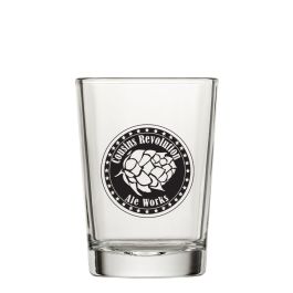 Revolution Logo Shot Glass 4oz