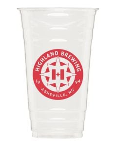 24 oz Earth Brands Recyclable PET Single-Use Cup