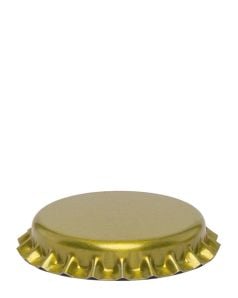 Shop For 26mm Gold Crown Beer Bottle Caps with Oxygen-Scavenger Liner