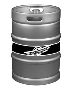 Shop For 38.5" Keg Wrap Full Color Laminated White Vinyl 3103