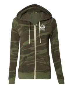 Shop For Alternative 9573 Ladies' Eco Fleece Zip Hoodie