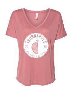 Shop For Bella 8815 Ladies' Slouchy V-Neck Tee