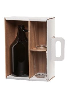 Growler & 2 Pack Pint Gift Box