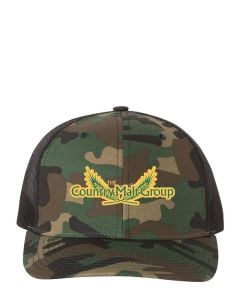 Richardson 112P Patterned Snapback Trucker Cap