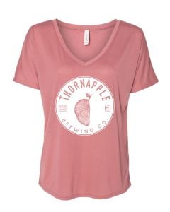 Shop For Bella 8815 Ladies' Slouchy V-Neck Tee