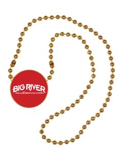 1010 Round Party Beads w/ Full Color Medallion