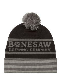 Shop For Custom Bronx Style Cuffed Knit Hat with Pom