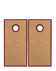 Full Size Wooden Custom Cornhole Boards
