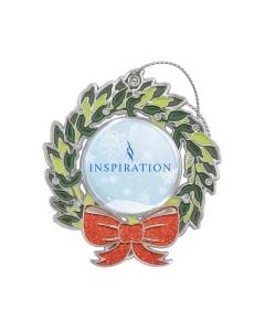 Shop for Glitter Wreath Holiday Ornament | Grandstand