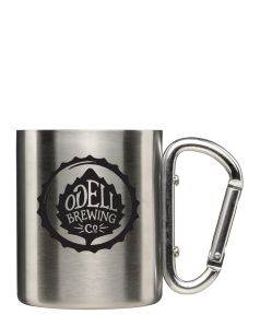 AGS Brand Stainless 8oz Carabiner Travel Mug - BSA CAC Scout Shop