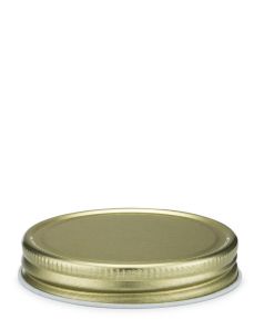 58-400 Mason Jar Gold Plastisol Lined Lid