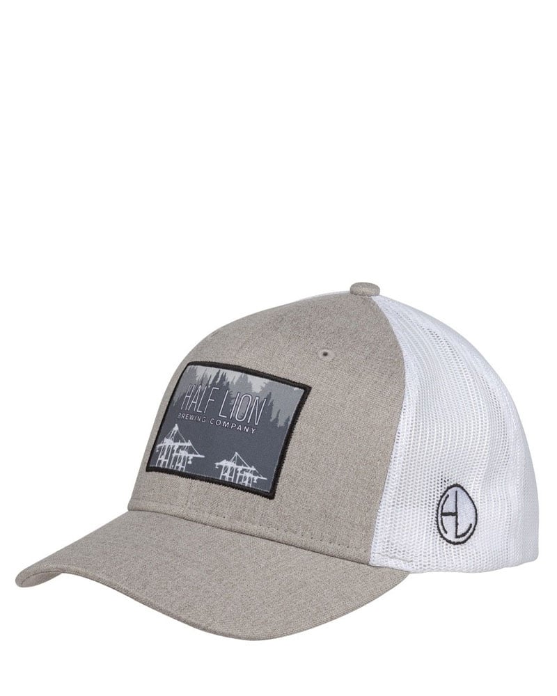 Custom Structured Heathered Suiting Trucker Hat