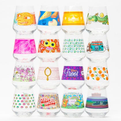 shop glassware full color digital printing