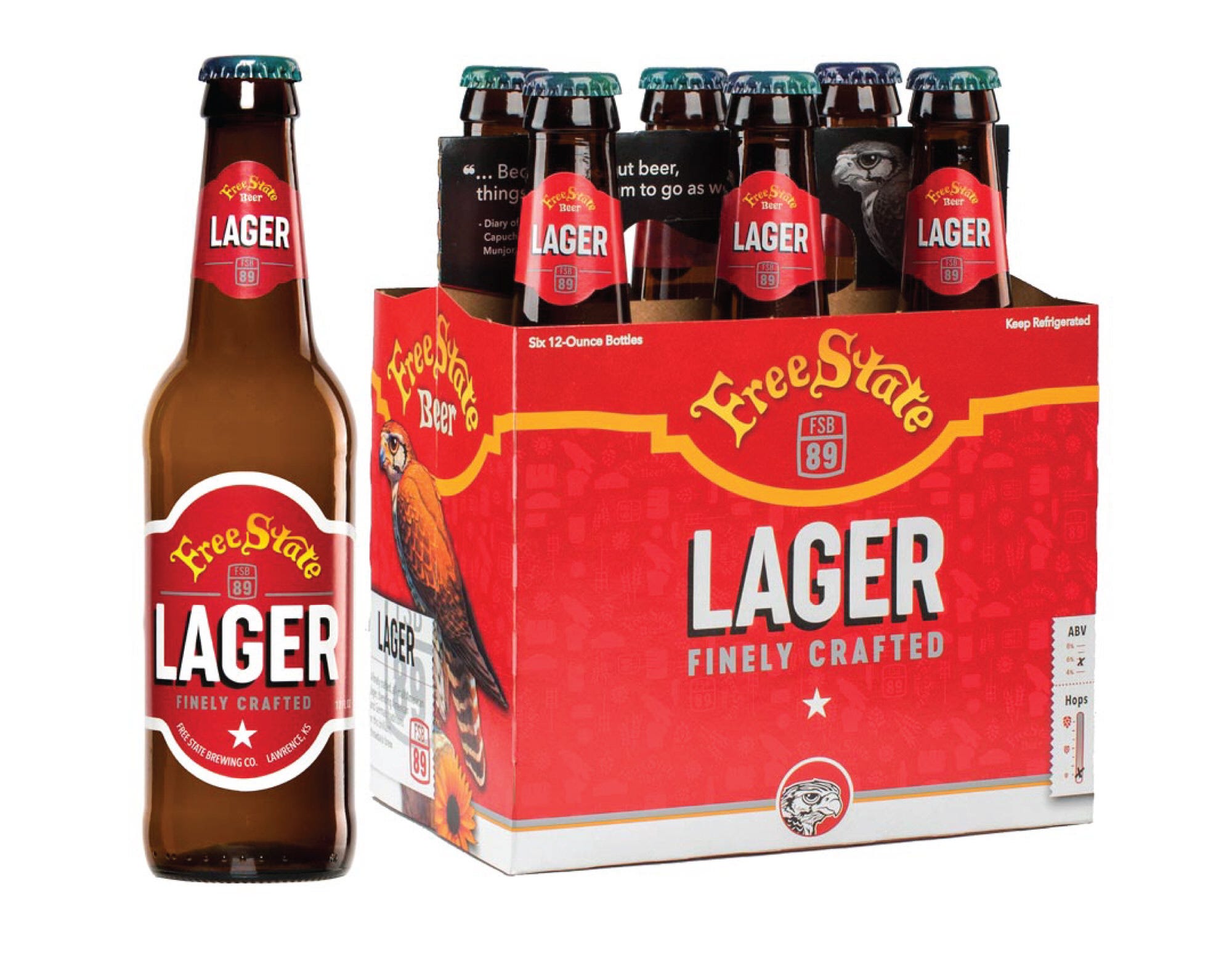 Free State Lager Bottles