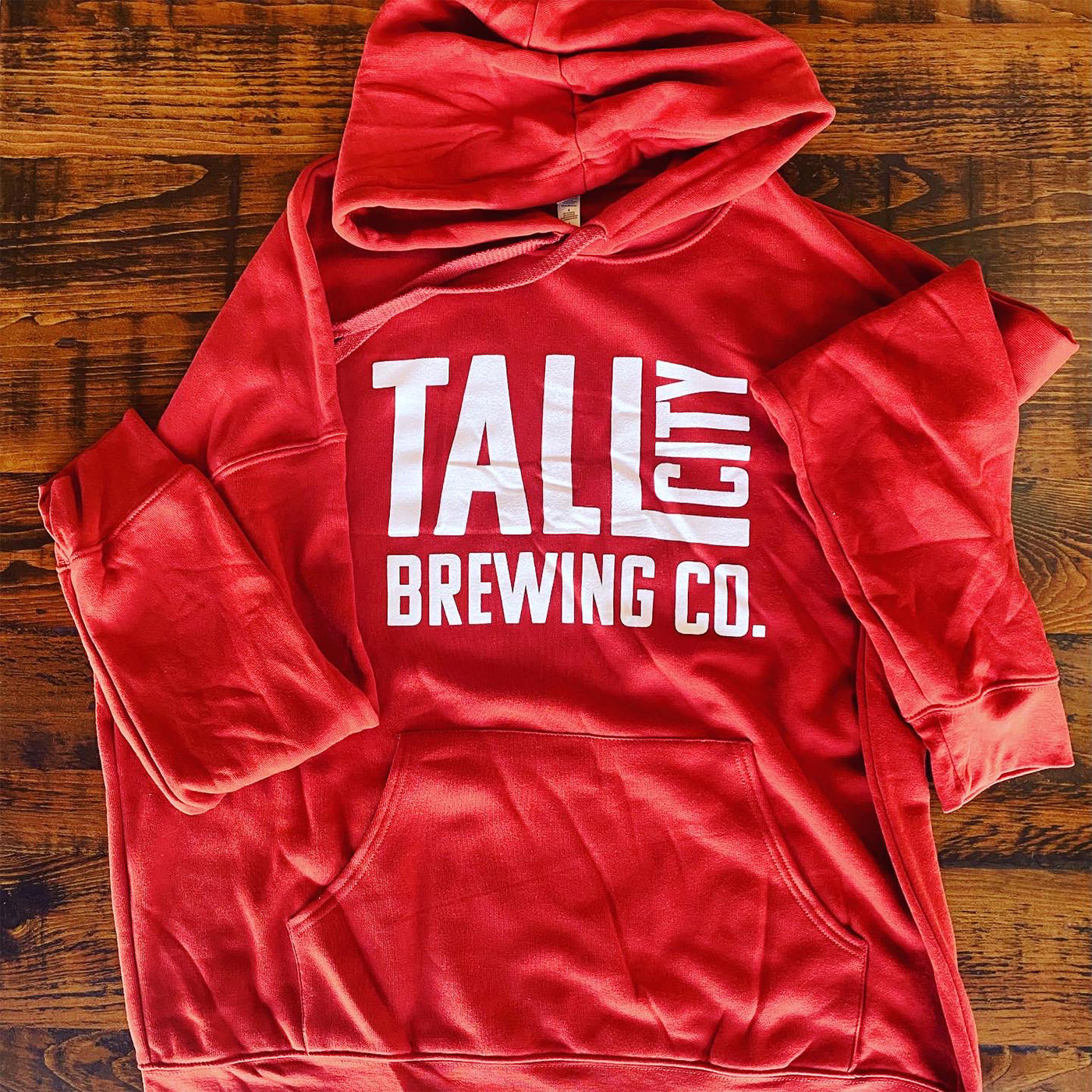 Tall City Red Hoodie