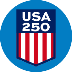 Icon of the 250th anniversary of the USA.