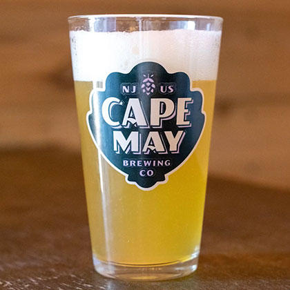 Cape May Brewing 16 oz. Mixing Pint Glass