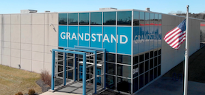 Grandstand Logo says they have been professional printers since 1988.