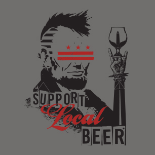 Support Local Beer design Washington D.C. District of Columbia