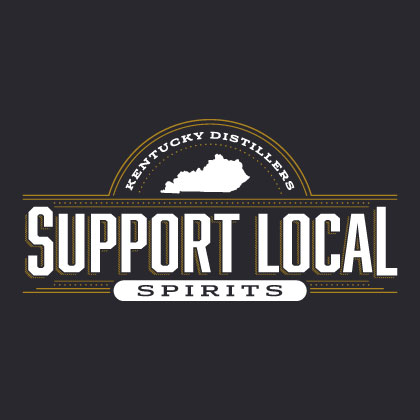 Support Local Spirits design Kentucky
