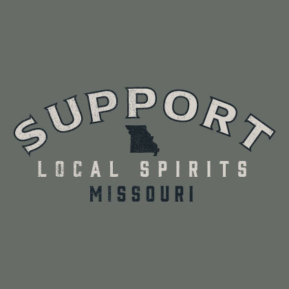 Support Local Spirits design Missouri