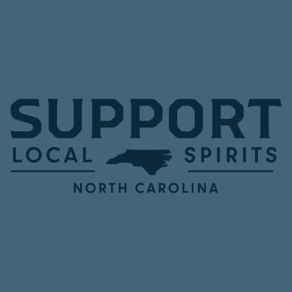 Support Local Spirits design North Carolina