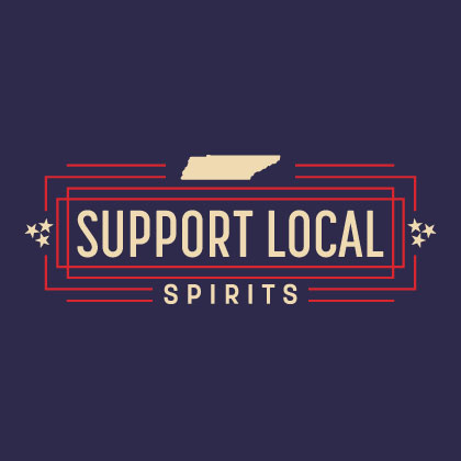 Support Local Spirits design Tennessee