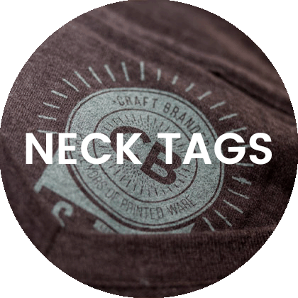 apparel neck tags